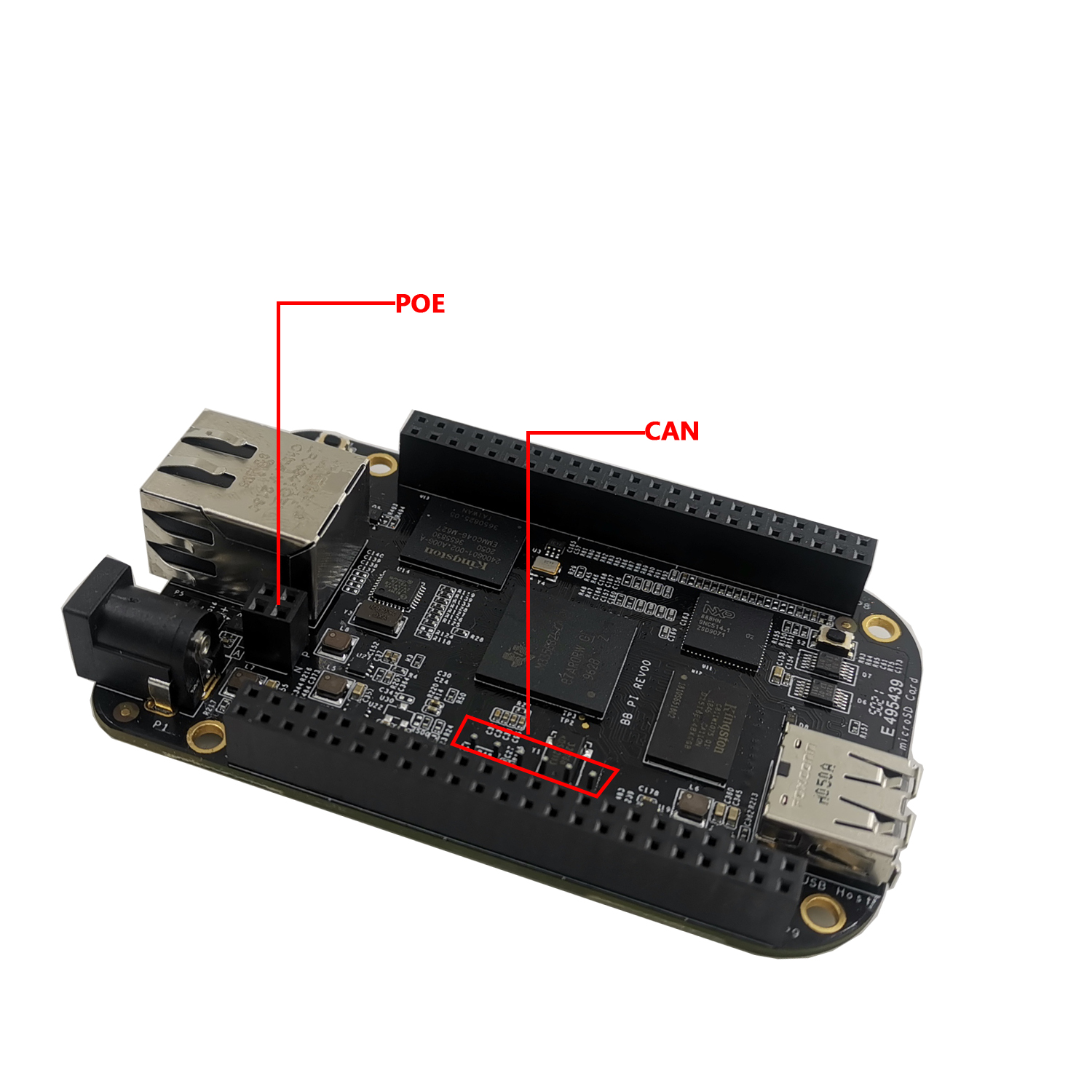 BB PI Compatible with Beaglebone black - Image 3